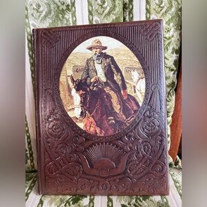 Vintage Embossed Book The Gunsligers